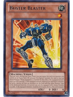Buster Blaster - EXVC-EN022 - Rare Unlimited