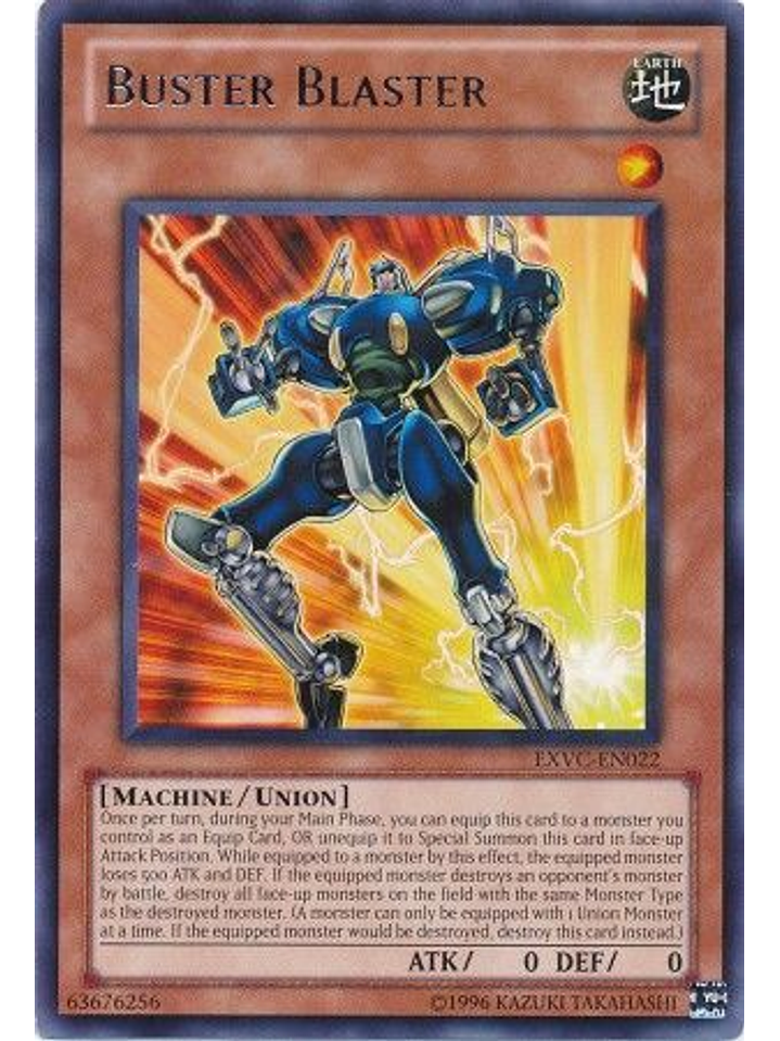 Buster Blaster - EXVC-EN022 - Rare Unlimited 1