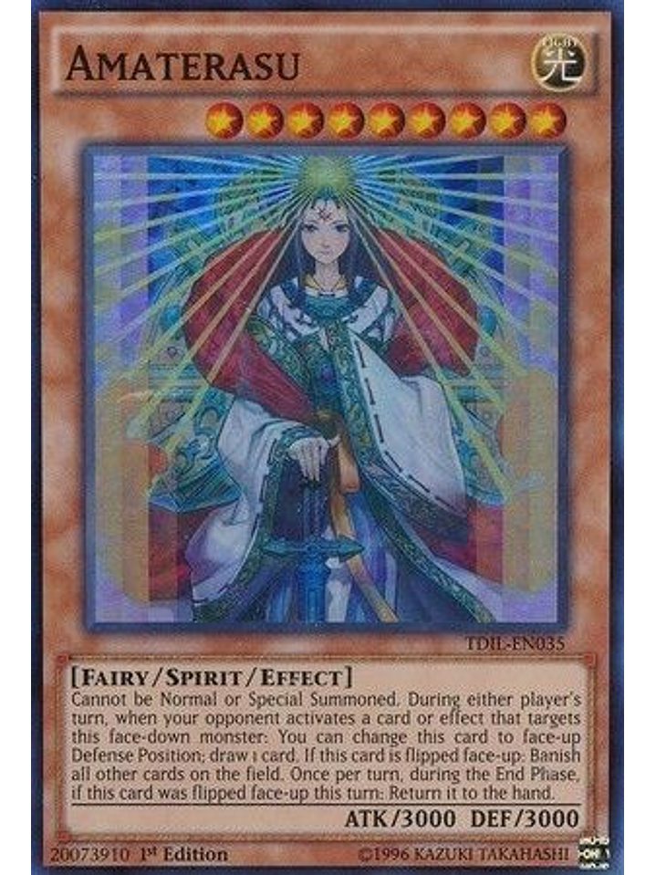 Amaterasu - TDIL-EN035 - Super Rare 1st Edition 1
