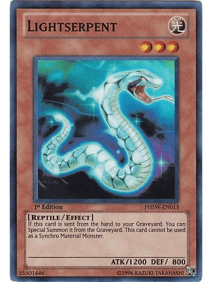 Lightserpent - PHSW-EN013 - Super Rare 1st Edition