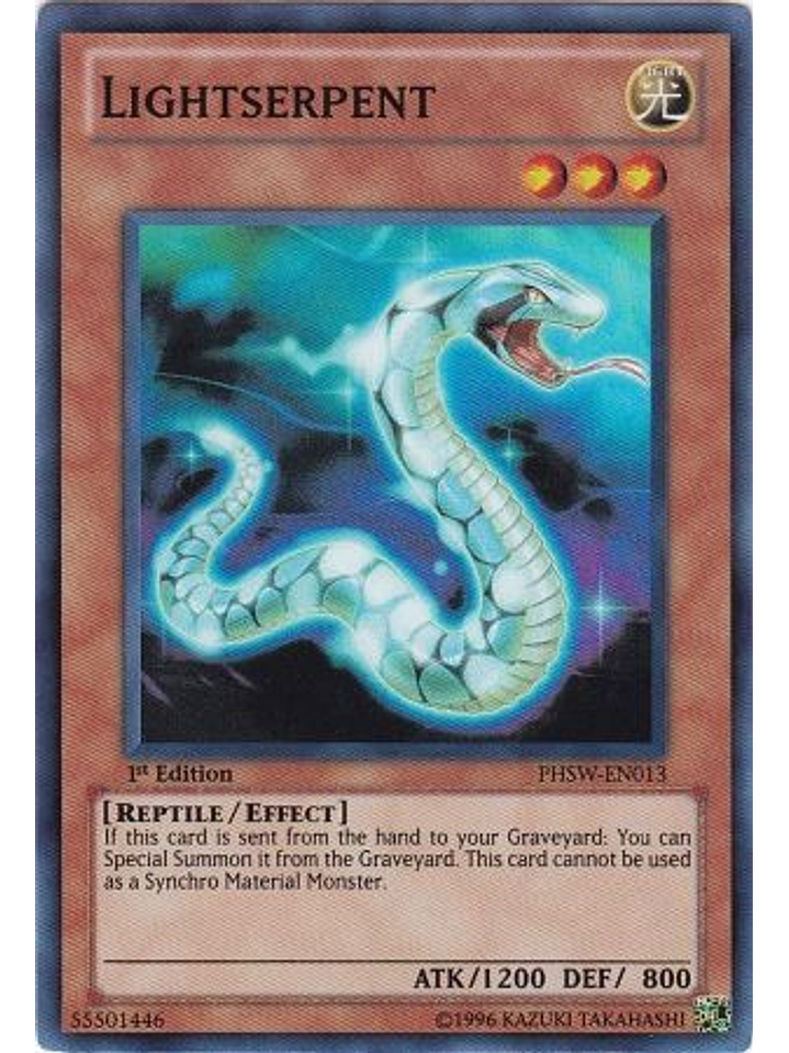 Lightserpent - PHSW-EN013 - Super Rare 1st Edition 1