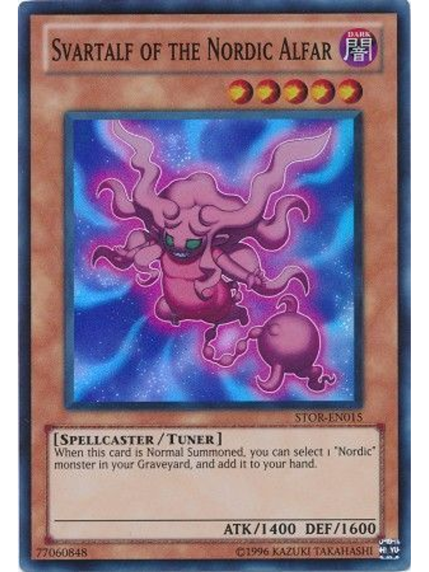 Svartalf of the Nordic Alfar - STOR-EN015 - Super Rare Unlimited 1