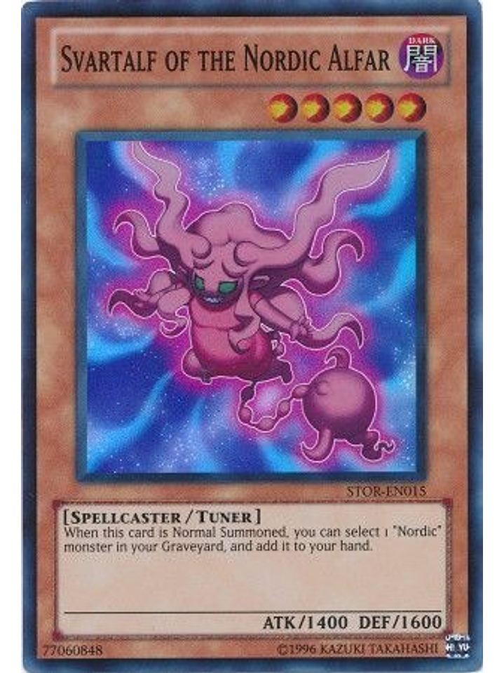 Svartalf of the Nordic Alfar - STOR-EN015 - Super Rare Unlimited 1