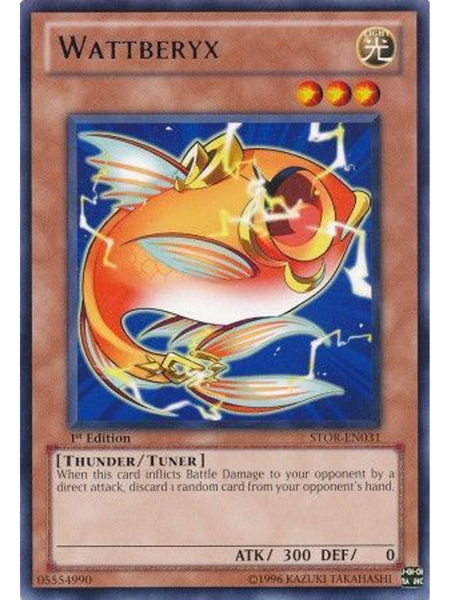 Wattberyx - STOR-EN031 - Rare 1st Edition 1