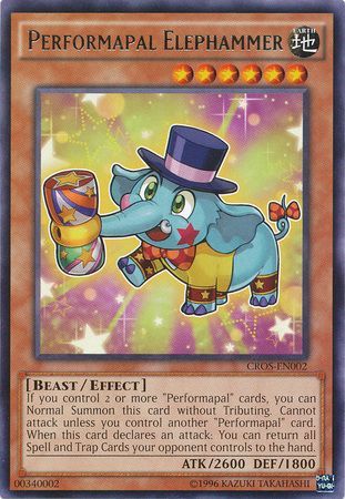 Performapal Elephammer - CROS-EN002 - Rare Unlimited