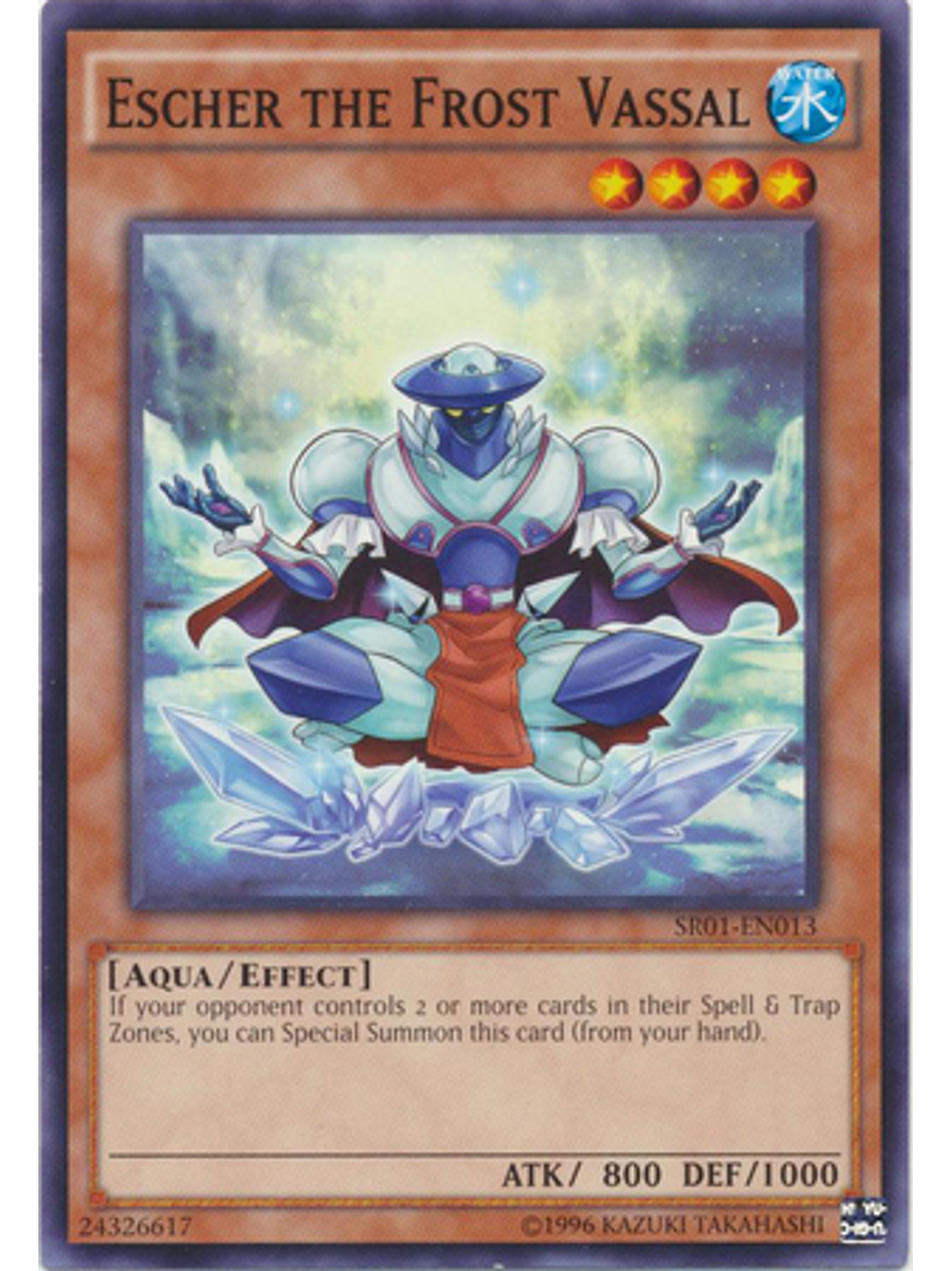 Escher the Frost Vassal - SR01-EN013 - Common Unlimited 1