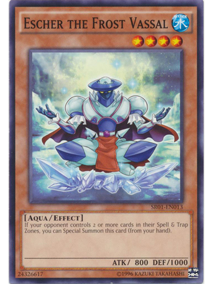Escher the Frost Vassal - SR01-EN013 - Common Unlimited 1