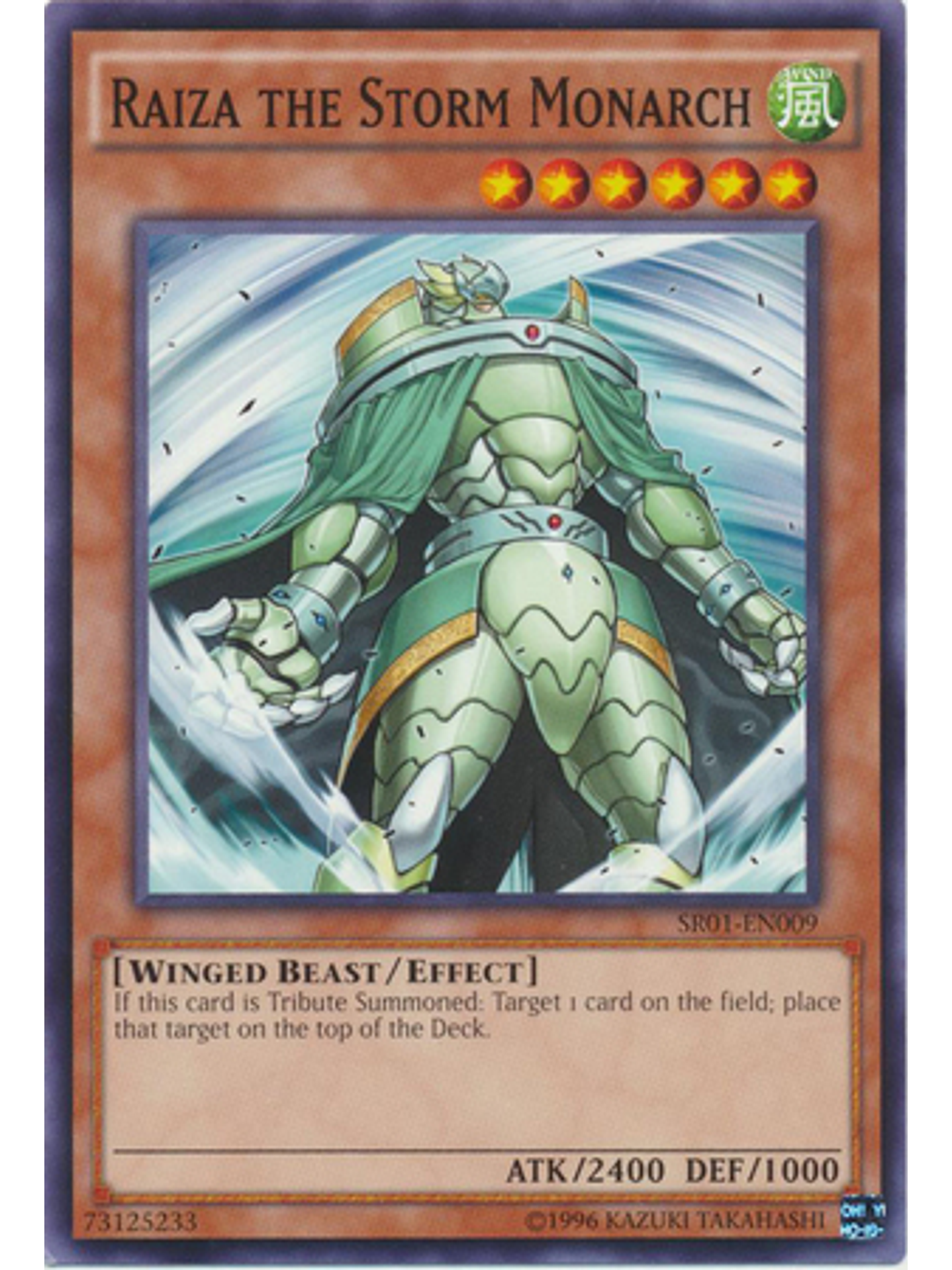 Raiza the Storm Monarch - SR01-EN009 - Common Unlimited 1