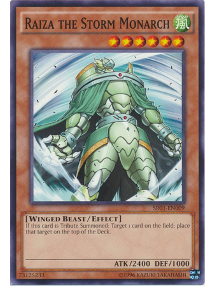 Raiza the Storm Monarch - SR01-EN009 - Common Unlimited 1