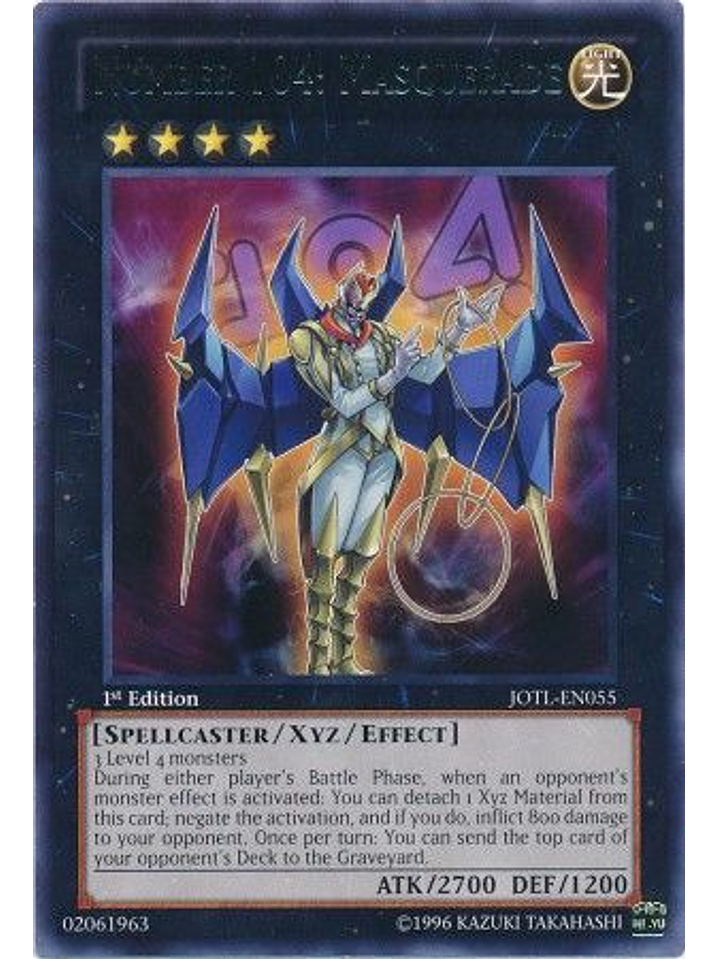 Number 104: Masquerade - JOTL-EN055 - Rare 1st Edition 1