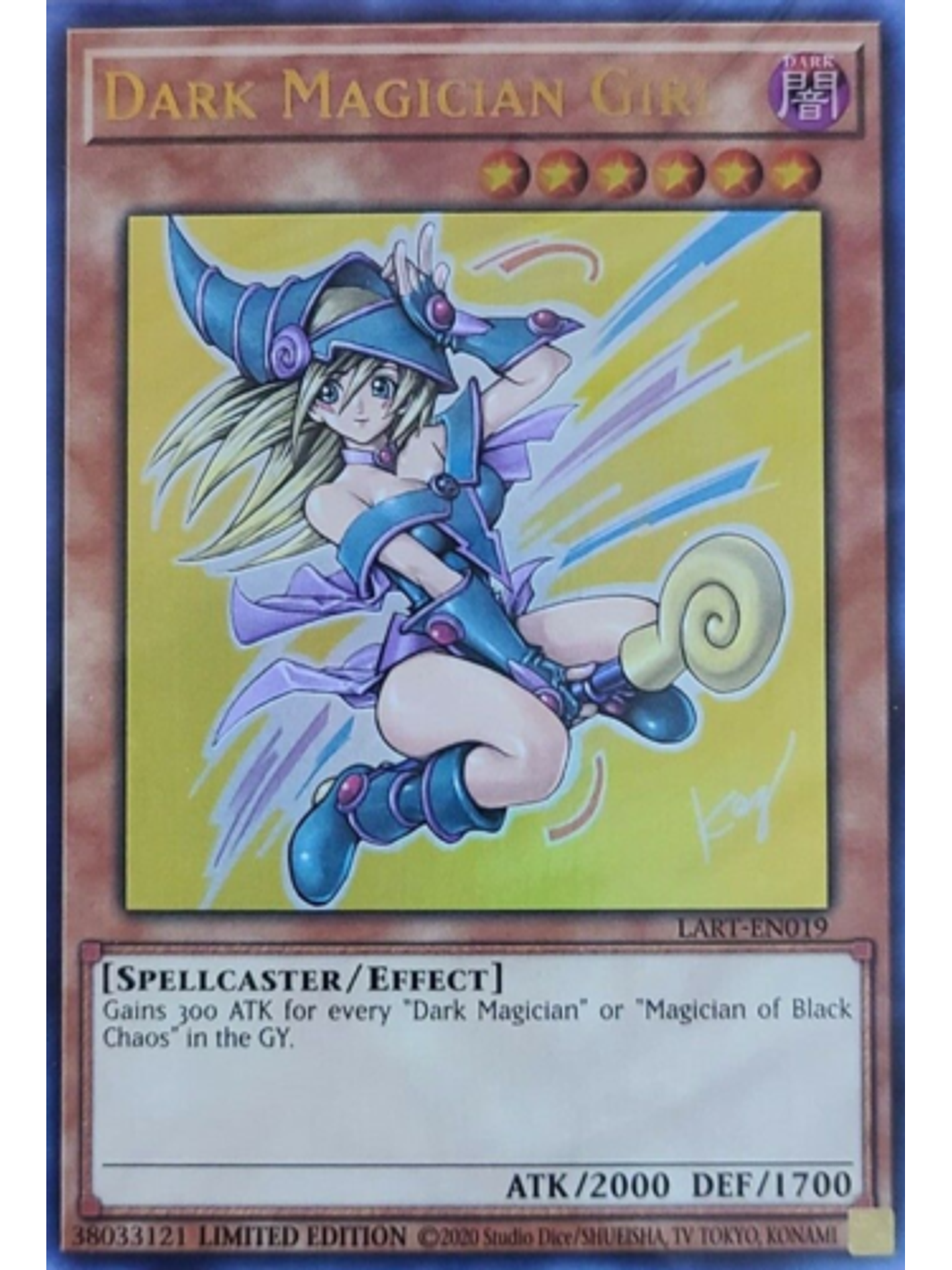 Dark Magician Girl - LART-EN019 - Ultra Rare 1