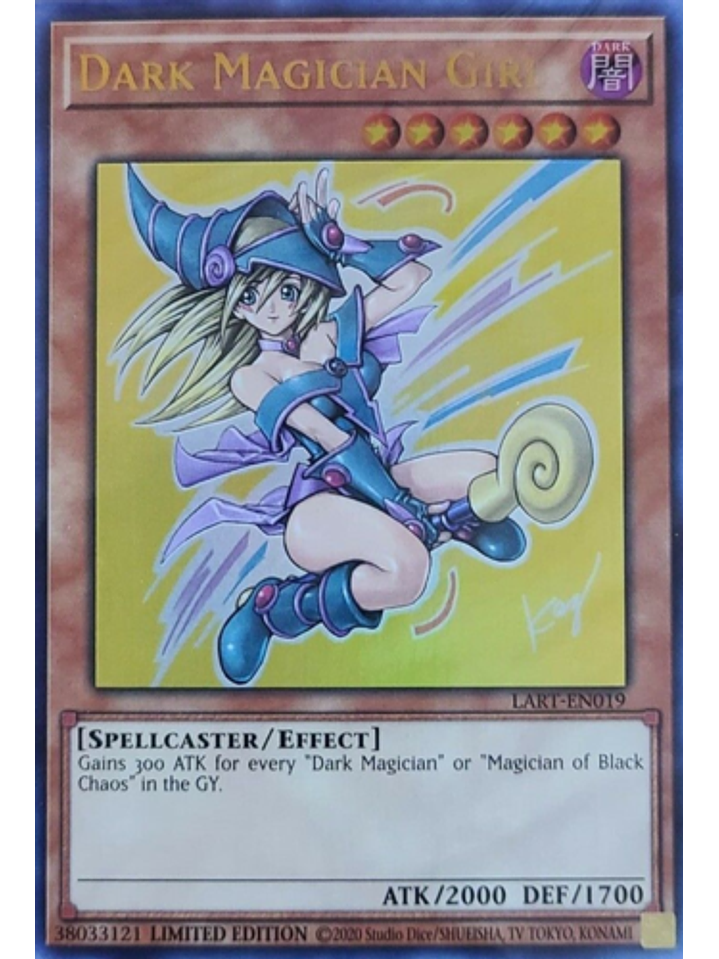 Dark Magician Girl - LART-EN019 - Ultra Rare 1