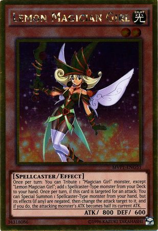 Lemon Magician Girl - MVP1-ENG51 - Gold Rare Unlimited