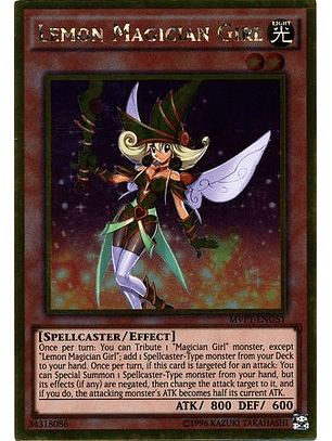 Lemon Magician Girl - MVP1-ENG51 - Gold Rare Unlimited