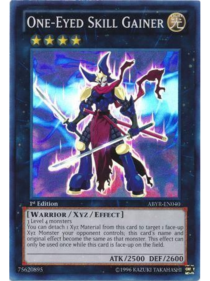 One-Eyed Skill Gainer - ABYR-EN040 - Super Rare 1st Edition 1