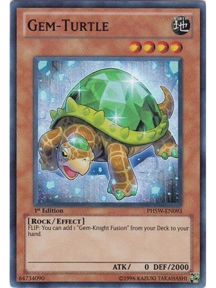 Gem-Turtle - PHSW-EN093 - Super Rare 1st Edition 1