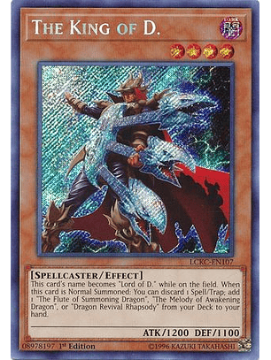 The King of D. - LCKC-EN107 - Secret Rare 1st Edition