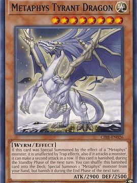 Metaphys Tyrant Dragon - CIBR-EN026 - Rare 1st Edition