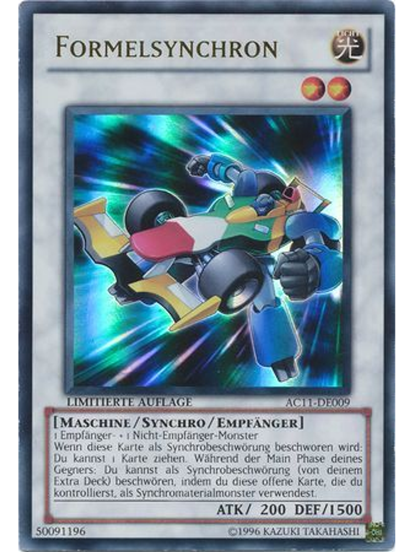 Formelsynchron - AC11-DE009 - Ultra Rare Limited Edition 1