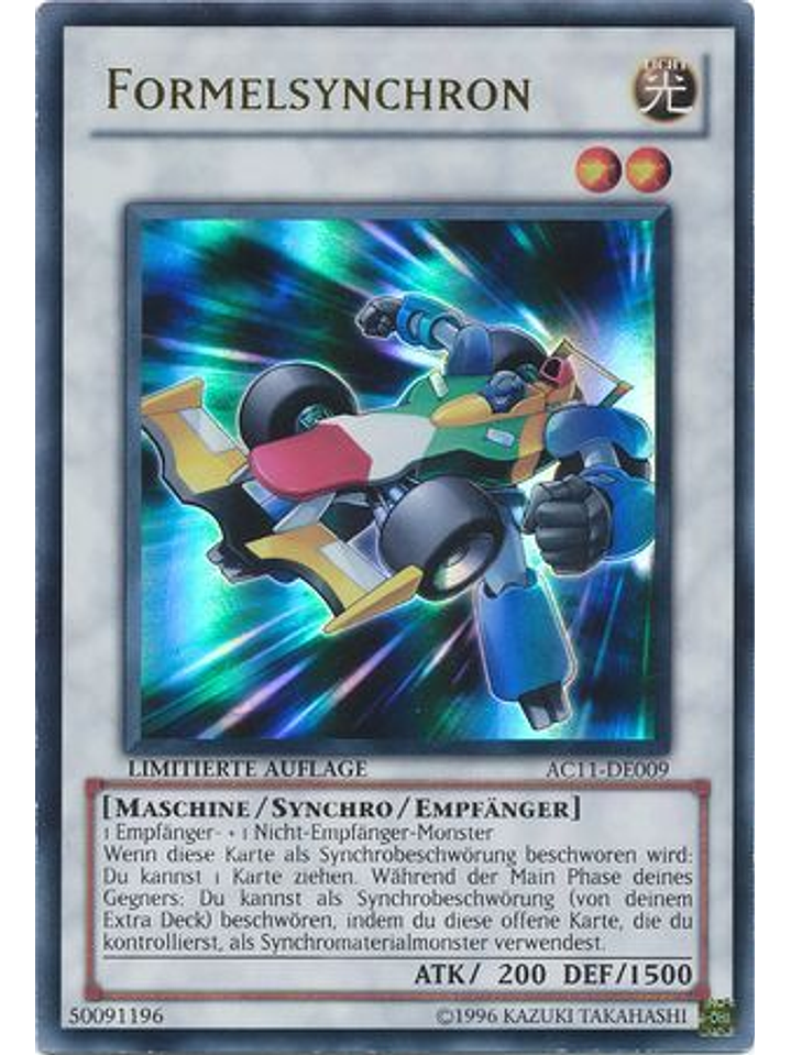 Formelsynchron - AC11-DE009 - Ultra Rare Limited Edition 1