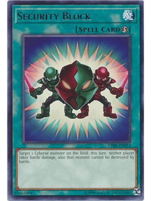 Security Block - CIBR-EN053 - Rare Unlimited