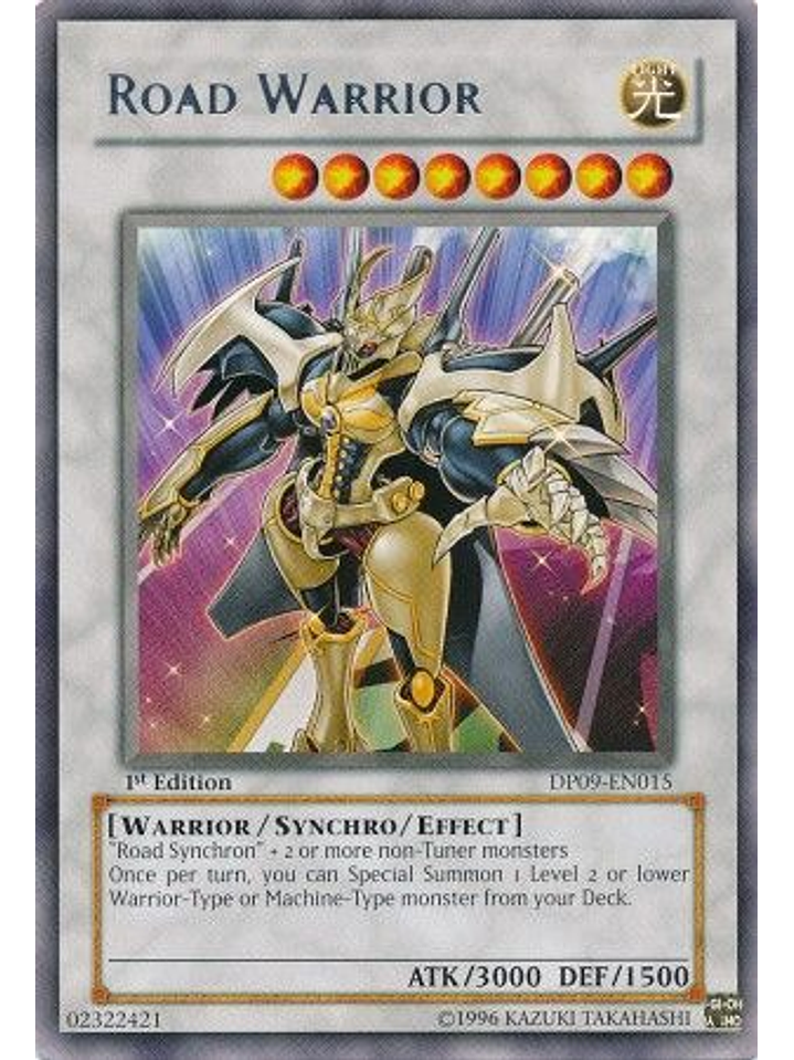 Road Warrior - DP09-EN015 - Rare 1st Edition 1