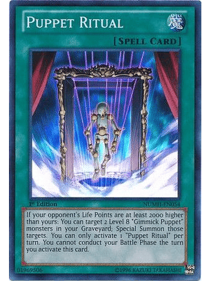 Puppet Ritual - NUMH-EN054 - Super Rare 1st Edition