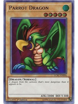 Parrot Dragon - LCKC-EN096 - Ultra Rare 1st Edition