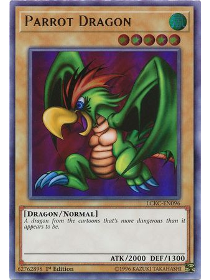 Parrot Dragon - LCKC-EN096 - Ultra Rare 1st Edition 1