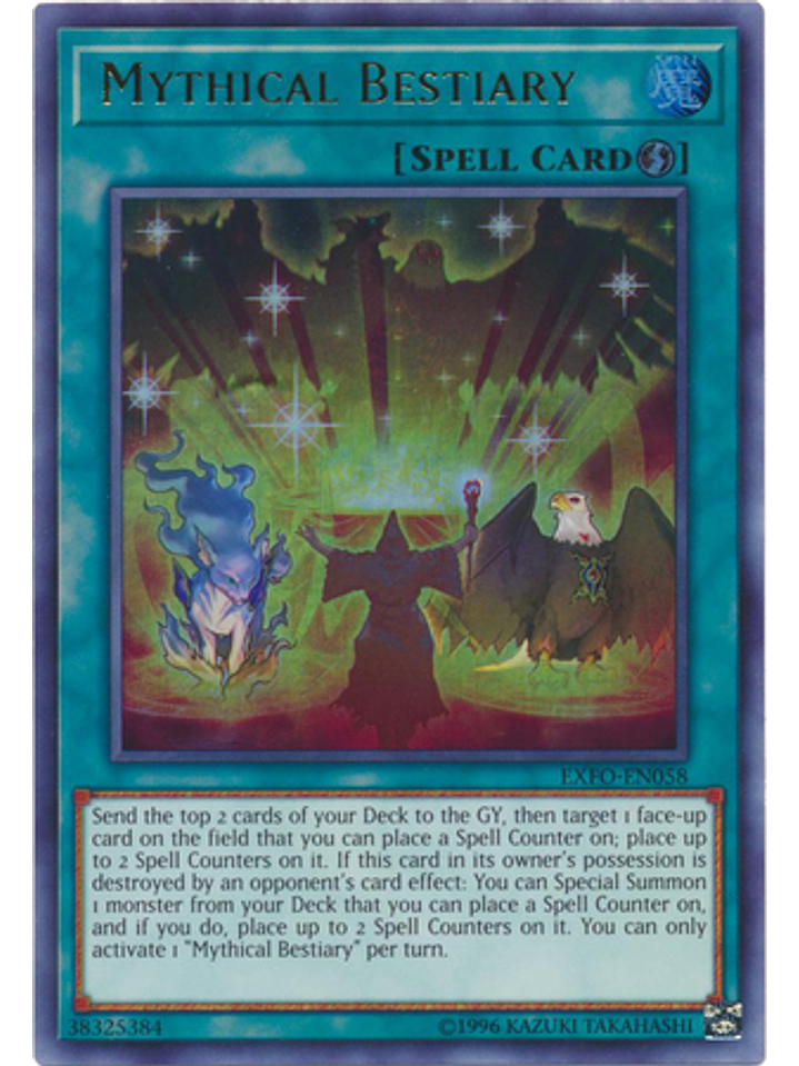 Mythical Bestiary - EXFO-EN058 - Ultra Rare Unlimited 1