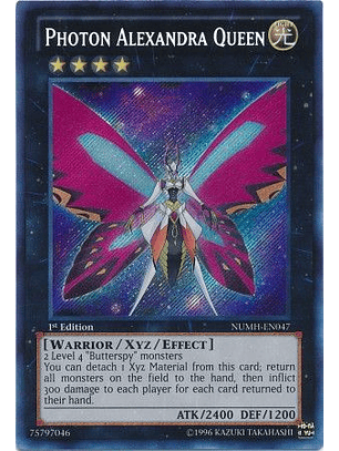 Photon Alexandra Queen - NUMH-EN047 - Secret Rare 1st Edition