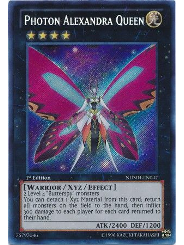Photon Alexandra Queen - NUMH-EN047 - Secret Rare 1st Edition 1