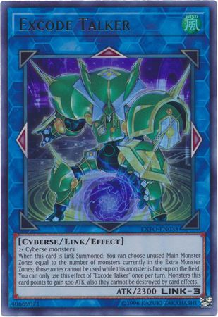 Excode Talker - EXFO-EN038 - Ultra Rare Unlimited