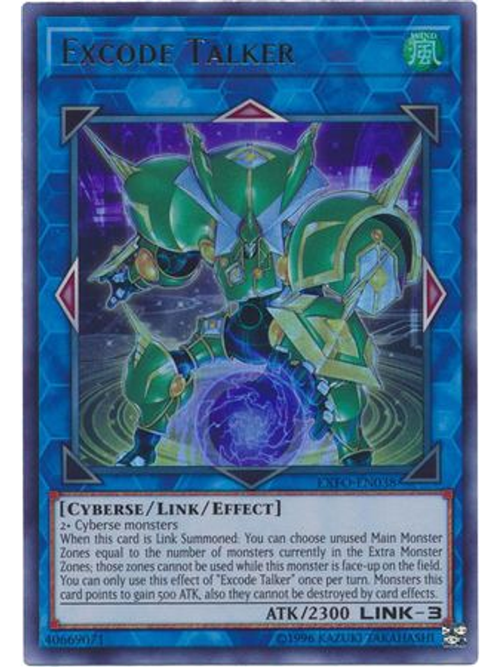 Excode Talker - EXFO-EN038 - Ultra Rare Unlimited 1