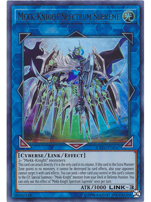 Mekk-Knight Spectrum Supreme - EXFO-EN047 - Ultra Rare Unlimited