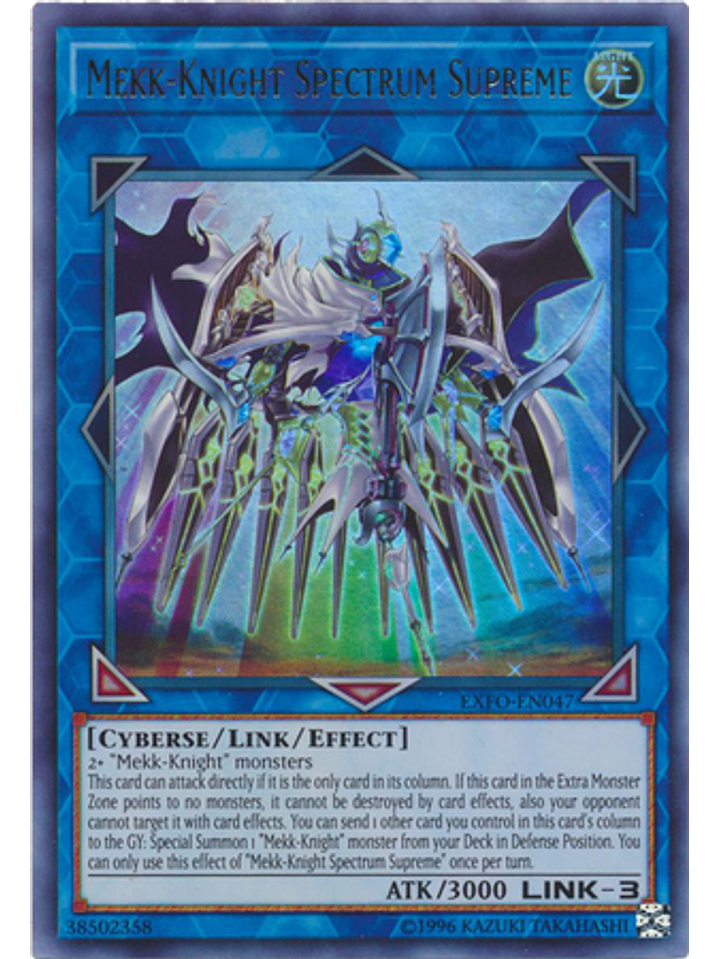 Mekk-Knight Spectrum Supreme - EXFO-EN047 - Ultra Rare Unlimited 1