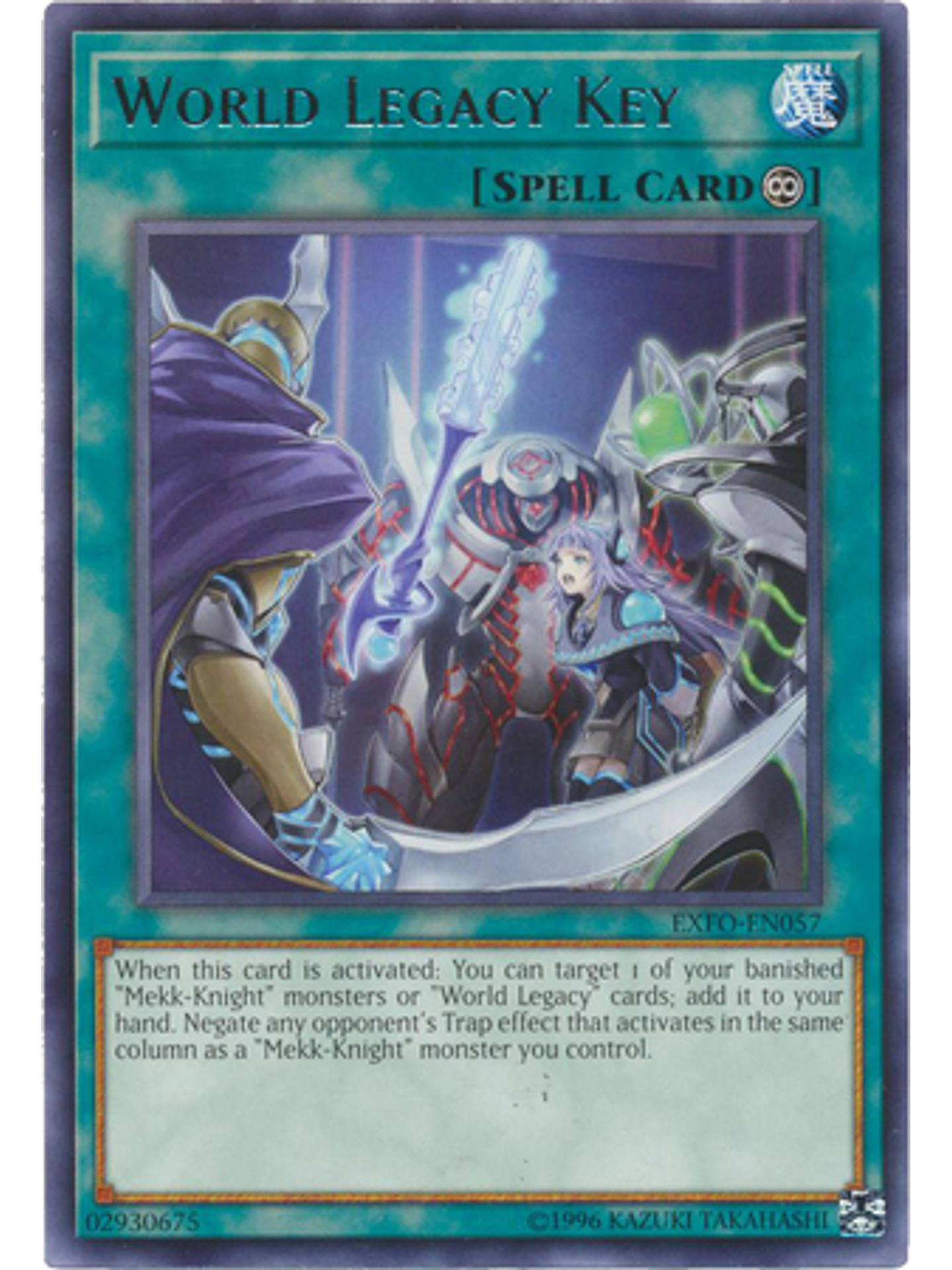 World Legacy Key - EXFO-EN057 - Rare Unlimited 1