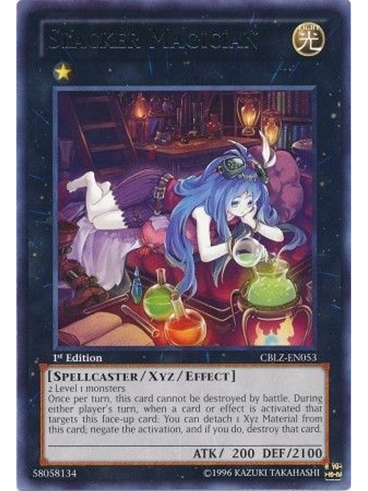 Slacker Magician - CBLZ-EN053 - Rare 1st Edition 1