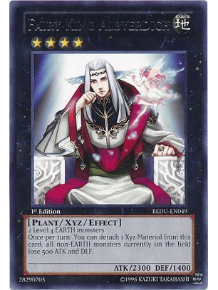 Fairy King Albverdich - REDU-EN049 - Rare 1st Edition