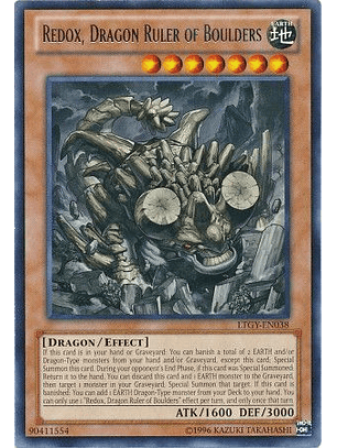 Redox, Dragon Ruler of Boulders - LTGY-EN038 - Rare Unlimited