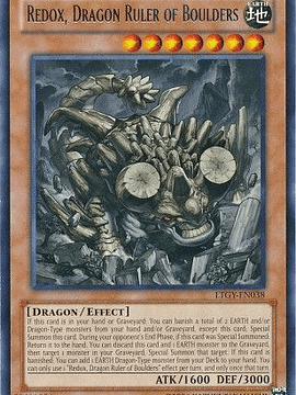Redox, Dragon Ruler of Boulders - LTGY-EN038 - Rare Unlimited