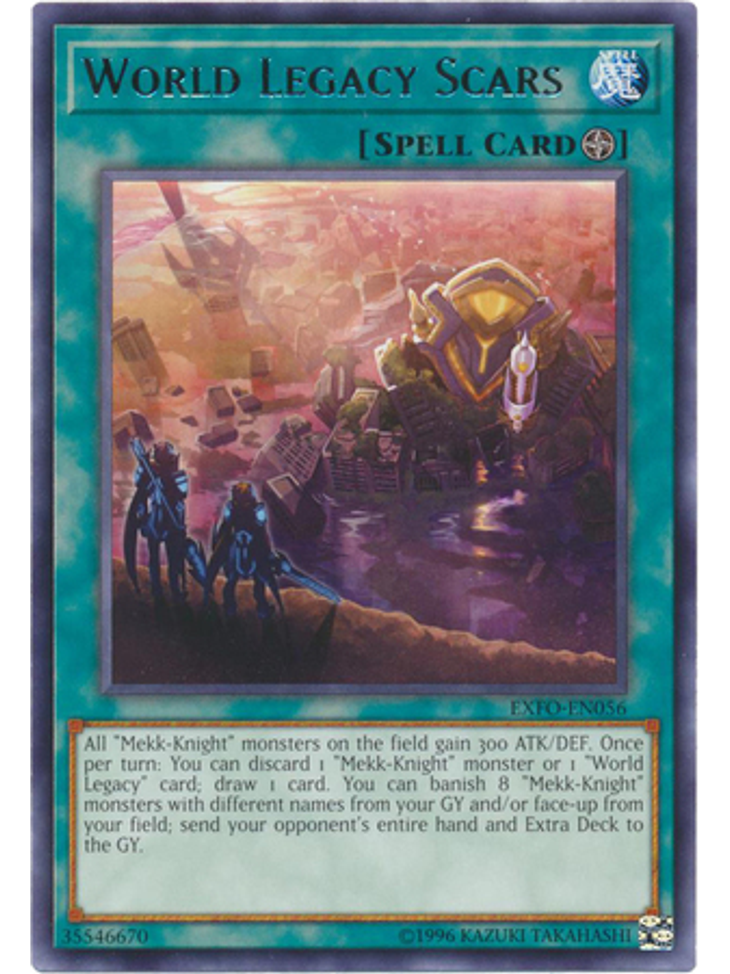 World Legacy Scars - EXFO-EN056 - Rare Unlimited 1