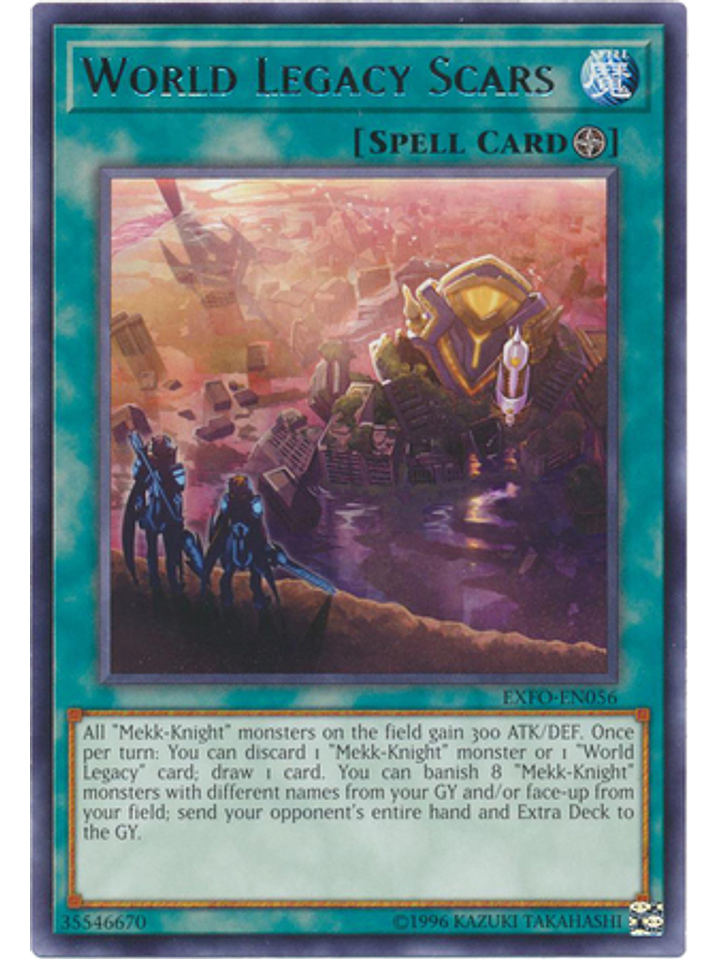 World Legacy Scars - EXFO-EN056 - Rare Unlimited 1
