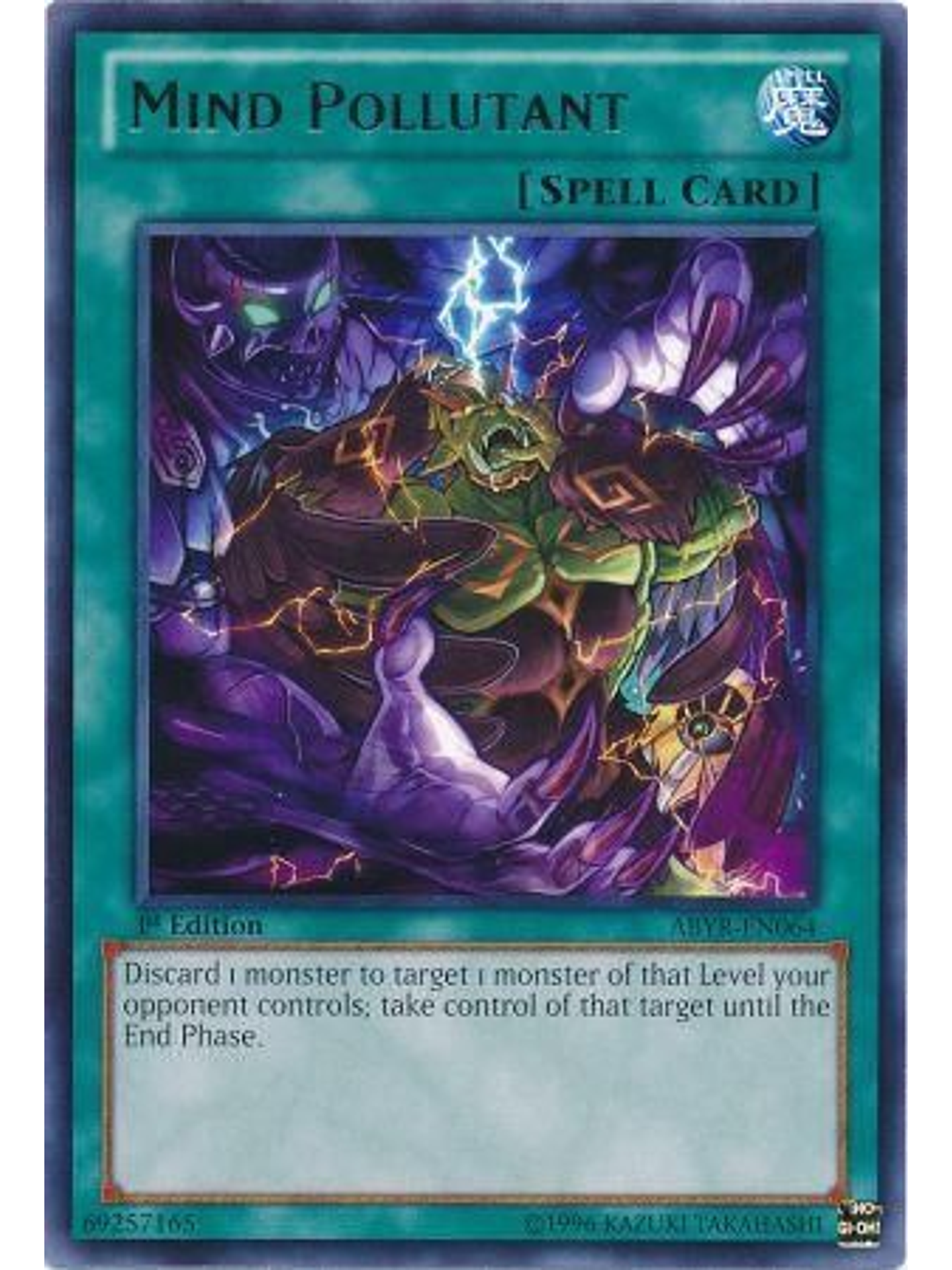 Mind Pollutant - ABYR-EN064 - Rare 1st Edition 1