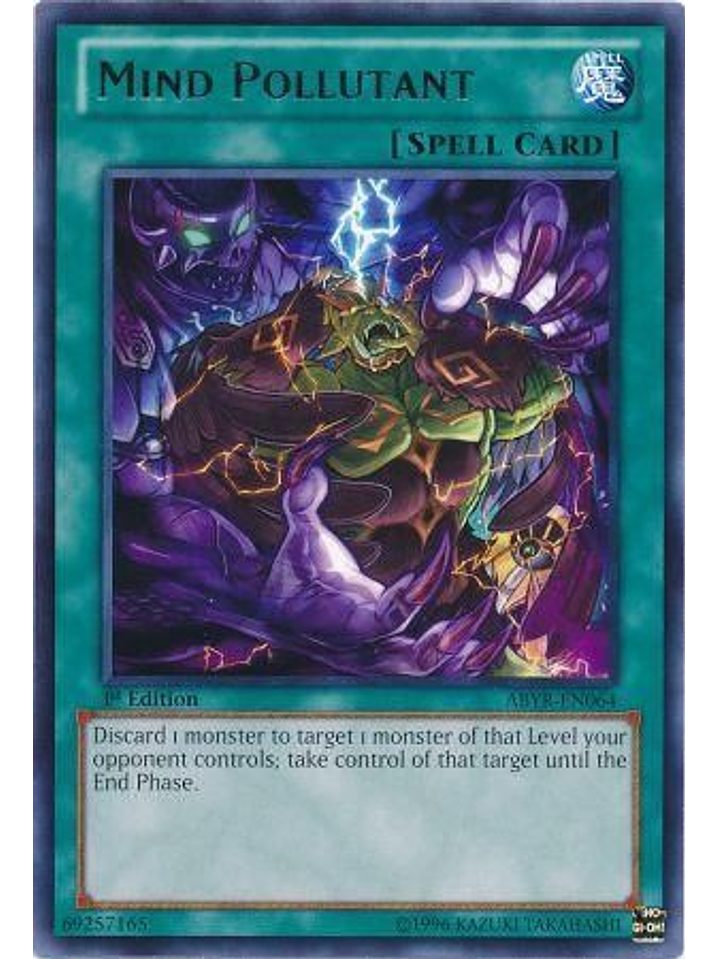 Mind Pollutant - ABYR-EN064 - Rare 1st Edition 1