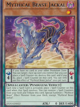 Mythical Beast Jackal - EXFO-EN022 - Rare Unlimited
