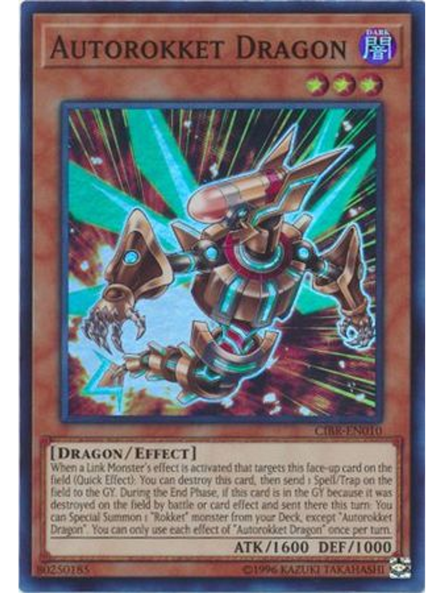 Autorokket Dragon - CIBR-EN010 - Super Rare Unlimited 1