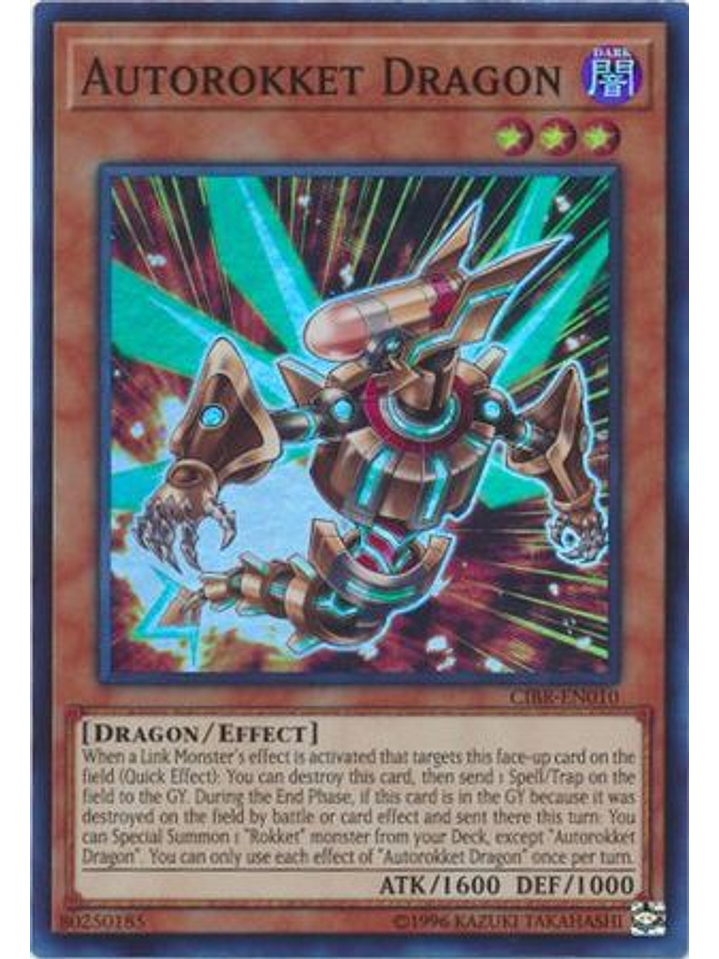 Autorokket Dragon - CIBR-EN010 - Super Rare Unlimited 1