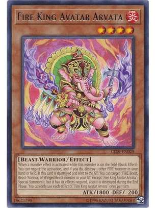 Fire King Avatar Arvata - CIBR-EN029 - Rare Unlimited