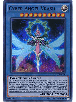 Cyber Angel Vrash - INOV-EN036 - Super Rare Unlimited